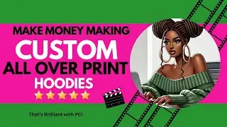 Make Money with Custom All-Over Print Hoodies &ndash; POD Made Easy! 💸✨