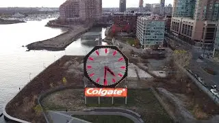 Jersey City, New Jersey - Colgate Clock at Sunset (2020)