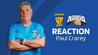 Wigan St Judes 4-76 Barrow Raiders | Paul Crarey reaction