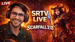🔥 SCARFALL 2.0 LIVE &ndash; RANK RUSH CHALLENGE! | SOLO VS SQUAD | HIGH KILL MATCH | SRTV LIVE