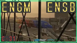 iFly 737 MAX 8 | VR | Oslo (ENGM) to Longyearbyen (ENSB) | MSFS Live |  | Pimax Crystal