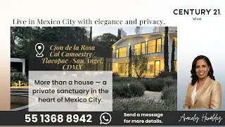 Live in Mexico City with elegance and privacy.