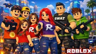 ROBLOX COM OS INSCRITOS E OS F&Atilde;S DOS ROSA &Eacute; F&Atilde; DA EMILLY VICK E LEOZINHO DEIXAR LIKE👍🥹 #emillyvickof