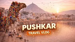 Pushkar Desert Safari & Luxury Stay | Camel Ride, Jeep Ride & Ananta Resort Vlog