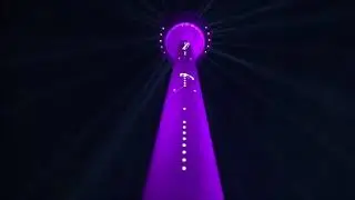 2020 0616 Lichtinstallation am Rheinturm
