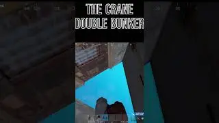 THE CRANE Double BUNKER BASE #console #pcgaming #solo #rust #trending #viral #base #meta