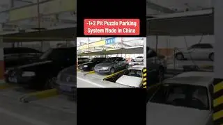 -1+1 -1+2 Pit Puzzle Parking System China Made #puzzleparking #mechanicalparking #carparkingsystem