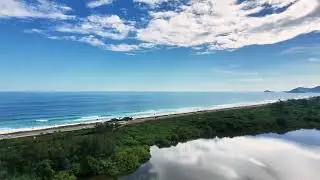 Saindo de casa e indo até a praia com DJI NEO 2 (3km) quase não deu a bateria, foi tenso.