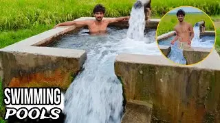 my dress very bad or main pool py nha ra hu Mohlle thke hu|#swimming #vlog #poolparty #villagevlog 