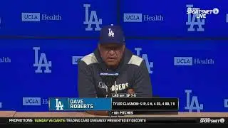 Dave Roberts on Tyler Glasnow Finding His Rhythm and Conforto&rsquo;s Confidence Shining in Dodgers&rsquo; Win