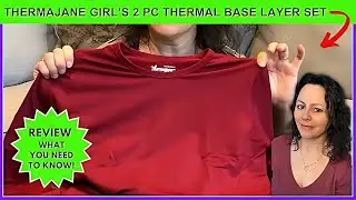 ThermaJane Girls Thermal Wear Review: Cozy & Stretchy!