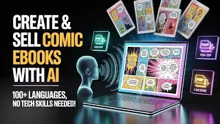 Make Comics, eBooks & Flipbooks Using AI Voice Commands! 😱 | AI ComicsBook Review