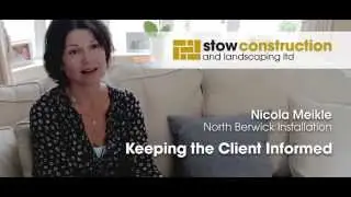 Stow Construction - Keeping the Client Informed