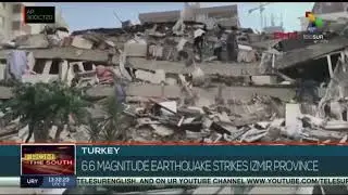 6.6 magnitude earthquake strikes Izmir province in Turkey