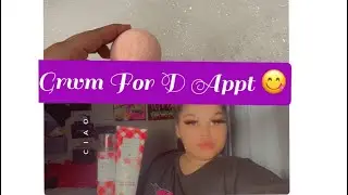 GRWM For D Appointment | Period&rsquo;T Addition | Curly Hair Routine , New Shower Routine + Hygiene