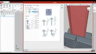 Generating Baseplate connection in Strubim STEEL (Cype software)