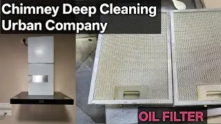 Chimney Deep Cleaning with Steam Machine | Urban Company Professional Service | Heavy Grease Removal