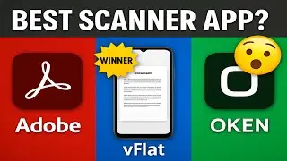 Best Scanner App? Adobe vs vFlat vs OKEN &ndash; Full Comparison! | Techie Bhaskar