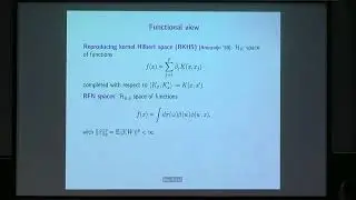 STSW01 | Prof. Lorenzo Rosasco | Optimal and efficient learning with random features