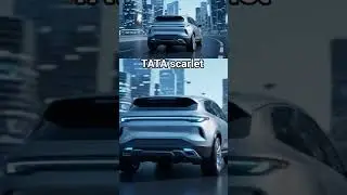 TATA scarlet suv compact SUV | Upcoming Tata cars 2025 | Tata motors #scarlet #tatacars #shorts #suv