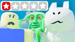 I Played The WORST Rated Games On Roblox...