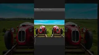Making $100 Racing Thumbnail from Scratch #thumbnail #speedart #photoshop