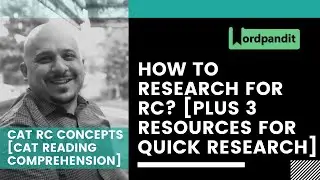 How to Research for RC? [Plus 3 Resources for Quick Research]