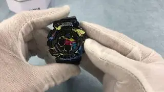 BA-120SPL Casio Baby-G Splatter Watch Analog & Digital Review