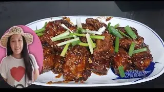 STIR FRY GARLIC PORK RIBS IN HONEY JAPANESE SAUCE#food #asmrcooking #trending #@Aloverblogsg 