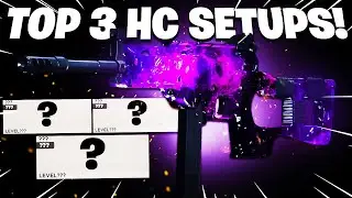 THE TOP 3 MOST OVERPOWERED HARDCORE CLASS SETUPS in COLD WAR (THE BEST HC SETUPS in BOCW)