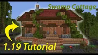 Swamp Cottage Tutorial | Minecraft 1.19 | Cottagecore Cute House