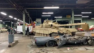 Documenting the Departure of the AAF Tank Museum’s T72