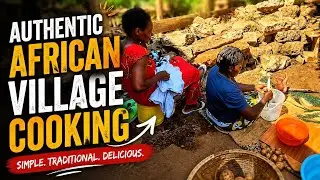 🍝 Authentic African Village Cooking | Spaghetti, Beef Stew & Porridge Feast for the Whole Family