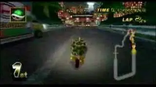 Mario Kart Wii - Moonview Highway circuit gameplay
