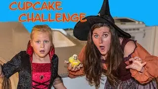Assistant  has Halloween Cupcake Contest with Mickey Mouse and others