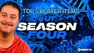 MY TOP 5 FAVORITE PLAYER ITEMS IN MUT 26 - SEASON 4