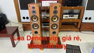 Loa DENON SC-T33, h&agrave;ng đẹp nguy&ecirc;n bản, gi&aacute; tốt, đ&atilde; text h&aacute;t ok