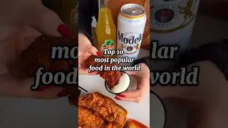 Top 10 most popular food items in the world #shorts #shortvideo #viral #fyp #foryou #food