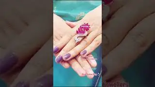 Check out soni jewellers latest collection of unique silver rings for Women's.call -7560001712
