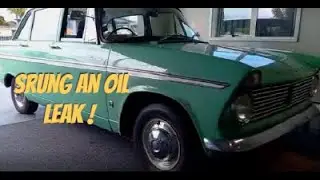 Found some more Hillman superminx parts plus new oil leaks!!