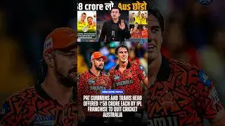 pat Cummins and Travis Head reject 58 crore offer