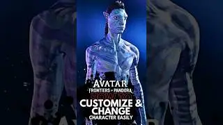 How to Customize and Change Your Character Easily #viralshorts #shotsvideo #avatarfrontiersofpandora