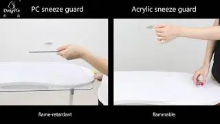 Custom Made Acrylic Sneeze Guard, A Safety Guard for Us!