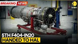 BREAKING: GE Aerospace Hands Over 5th F404-IN20 Engine To HAL | WION News