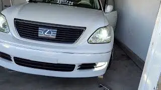 Замена противотуманных фар на VIP Lexus LS430 #lexus #viplexus #vipcars #ls430
