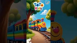 Happy Train Travel | La La Flying| ToTo Kids #nurseryrhymes #explore #kids #viral #totokids #shorts