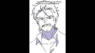 Mafia x Mafia part 5 the dad could yell at me anytime #booktok #delulu #deluluart #webtoon #animatic