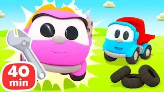 Çizgi film! Küçük kamyon Lea ile en eğlenceli bölümler! Bebek videoları!