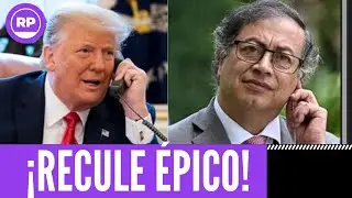 TRUMP BACKED DOWN ON HIS ATTACK ON COLOMBIAN PRESIDENT PETRO