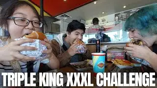 Fatburger's Triple King (XXXL) Challenge with @atalanticbow and @rickytino3973